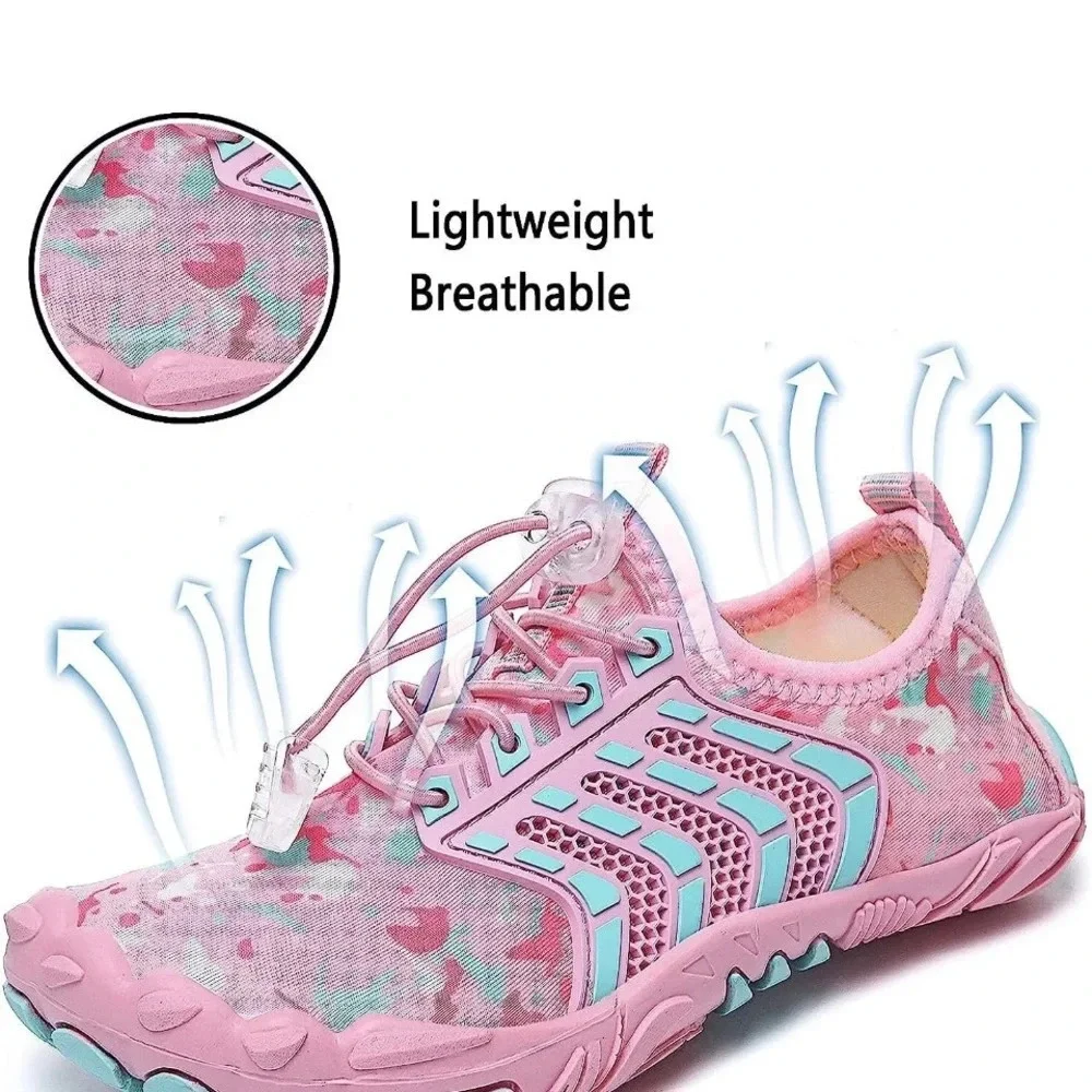 Kids Aqua Water Shoes - Pink and Blue